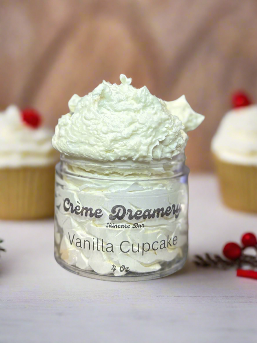 Vanilla Cupcakes Whipped Crème