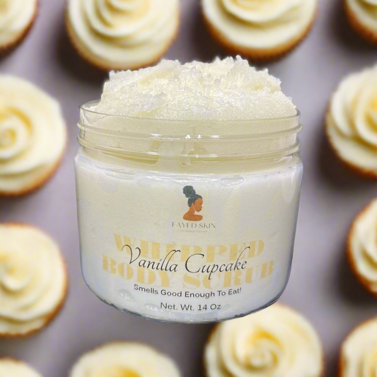 Vanilla Cupcake Body Scrubs